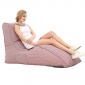 pink lounger bean bag chair