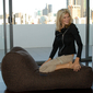 Brown Lounger Bean Bag - Ambient Lounge