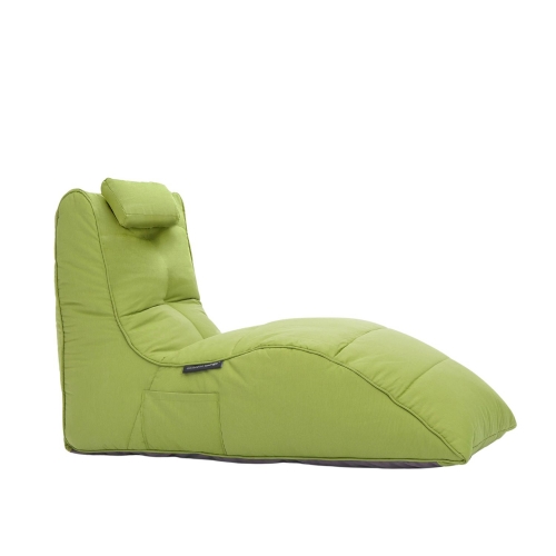 green avatar sunbrella fabric bean bag