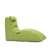 green avatar sunbrella fabric bean bag